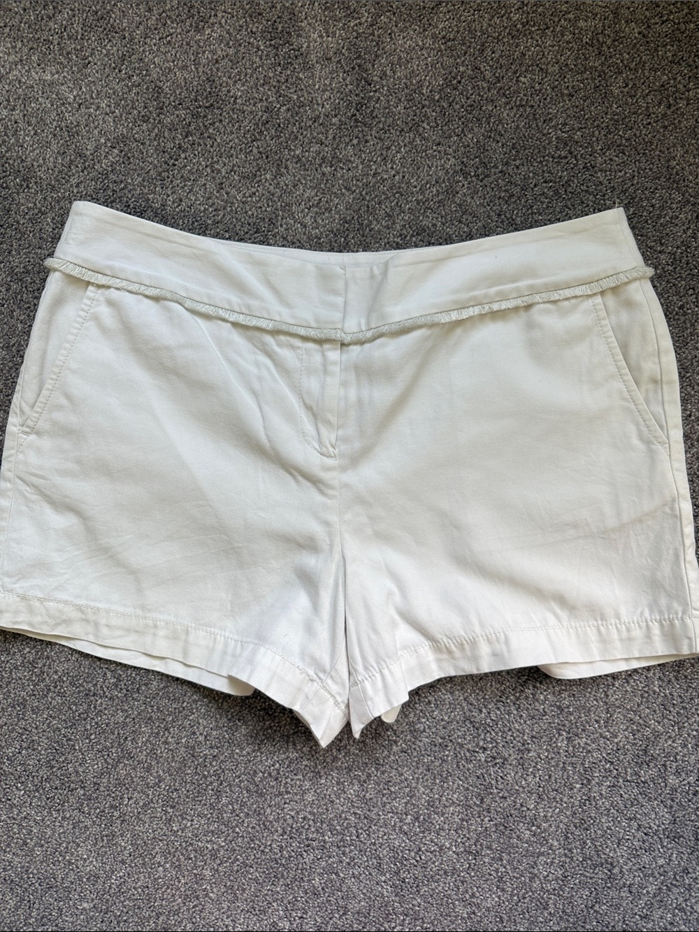 Loft Classic Women's 4" White Shorts